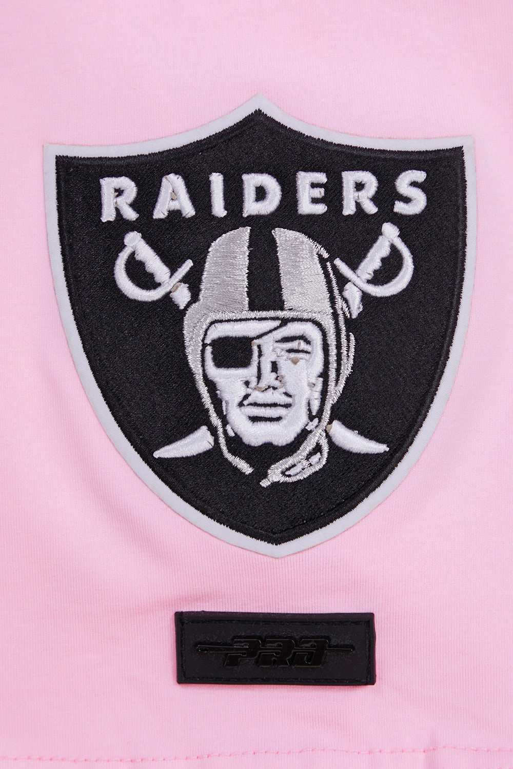NFL LAS VEGAS RAIDERS CLASSIC CHENILLE   TEE (PINK)