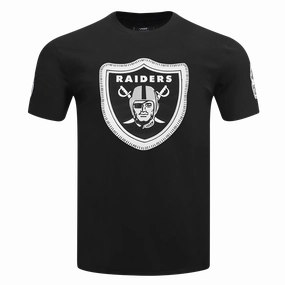 NFL LAS VEGAS RAIDERS DIY PICK STITCH MEN'S SINGLE JERSEY TEE (BLACK)