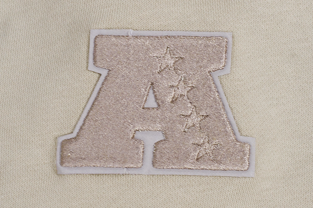 NFL LAS VEGAS RAIDERS NEUTRAL WOMEN'S CREWNECK (TAUPE)