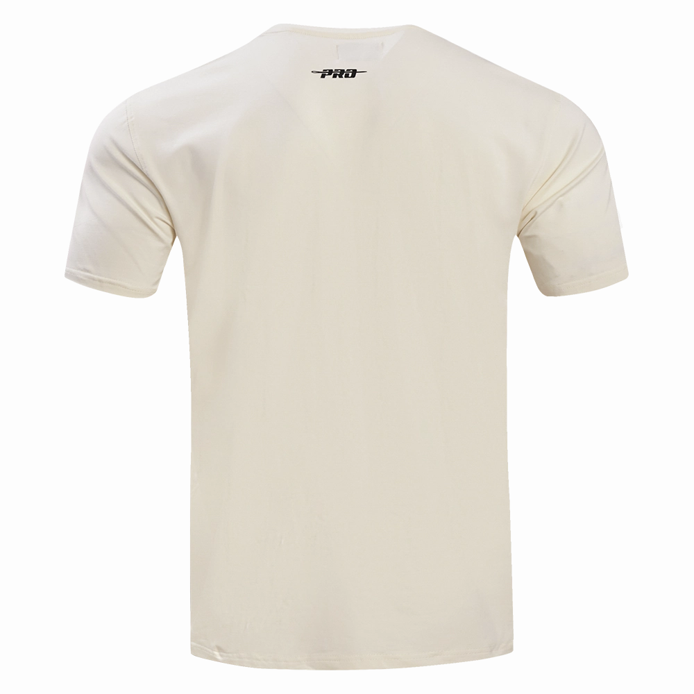NFL LAS VEGAS RAIDERS RETRO CLASSIC MEN'S STRIPED TEE (EGGSHELL/ BLACK)