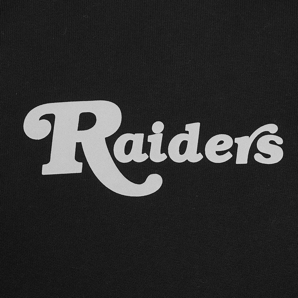 NFL LAS VEGAS RAIDERS SOUVENIR MEN'S FLEECE PULLOVER HOODIE (BLACK)