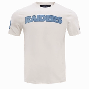 NFL LAS VEGAS RAIDERS VARSITY BLUES MEN'S TEE (LINEN)