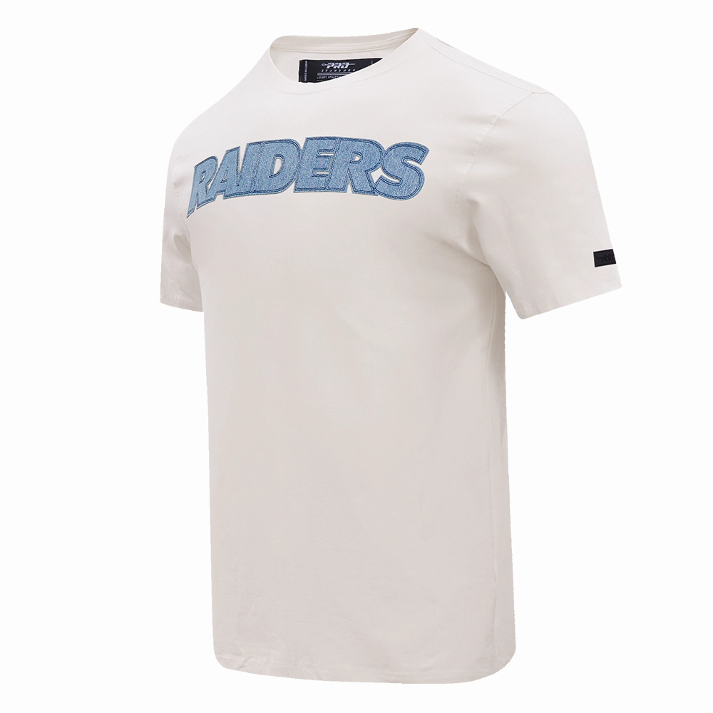 NFL LAS VEGAS RAIDERS VARSITY BLUES MEN'S TEE (LINEN)