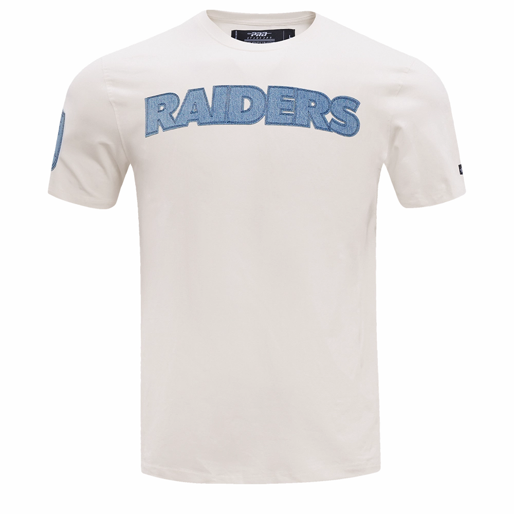 NFL LAS VEGAS RAIDERS VARSITY BLUES MEN'S TEE (LINEN)