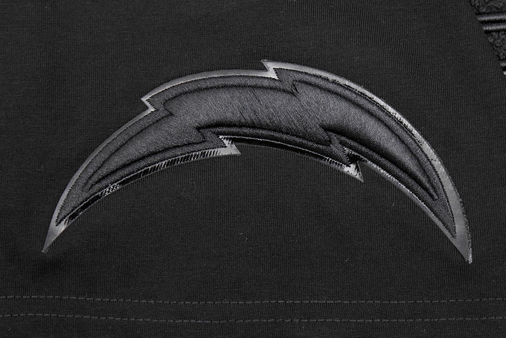 NFL LOS ANGELES CHARGERS TRIPLE BLACK MEN'S   TEE (TRIPLE BLACK)