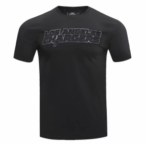 NFL LOS ANGELES CHARGERS TRIPLE BLACK MEN'S   TEE (TRIPLE BLACK)