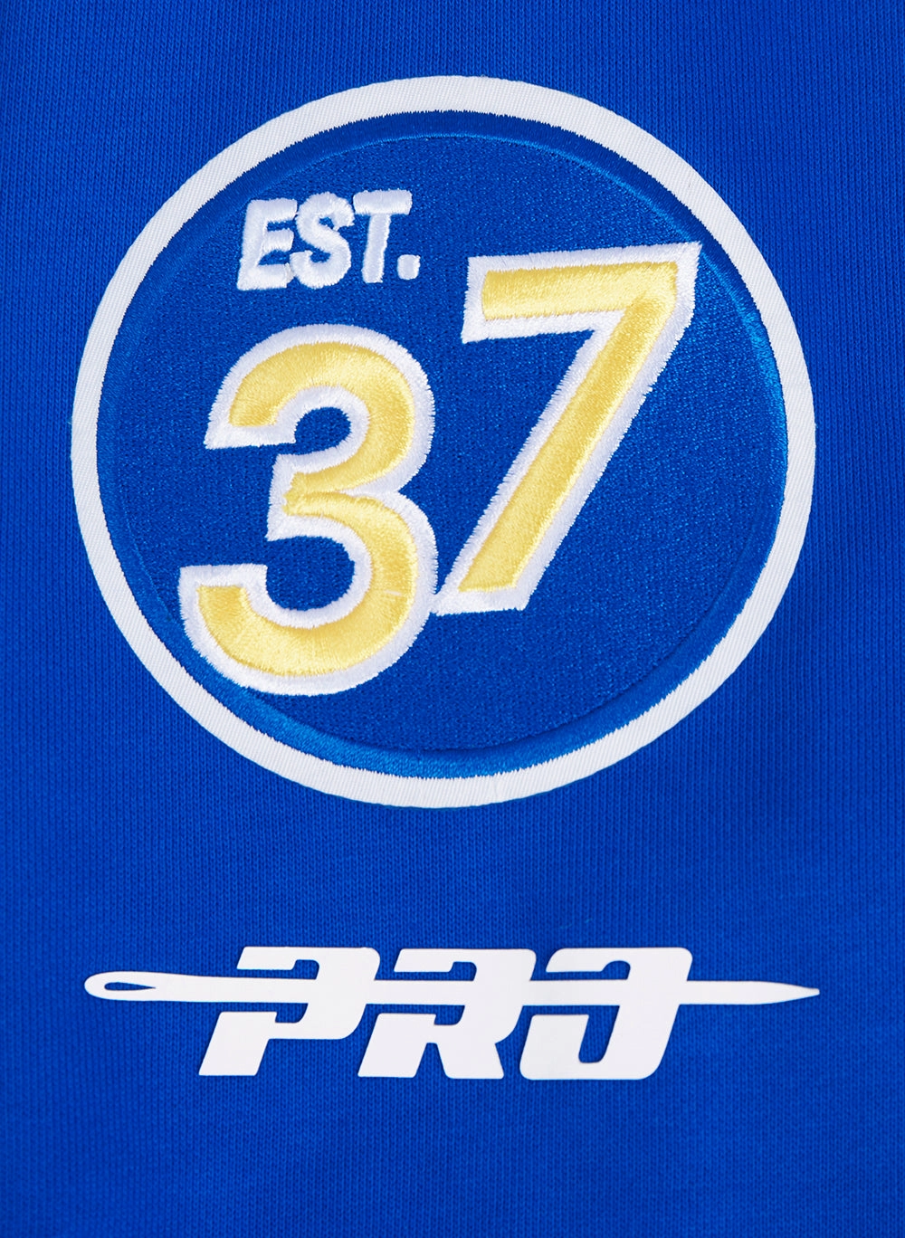 NFL LOS ANGELES RAMS FAST LANE FLC PO HOODIE (ROYAL BLUE)