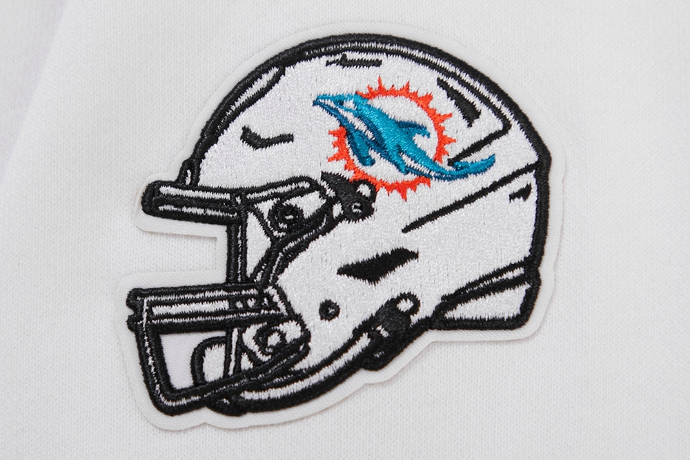 NFL MIAMI DOLPHINS CLASSIC WOMEN'S CREWNECK (WHITE)