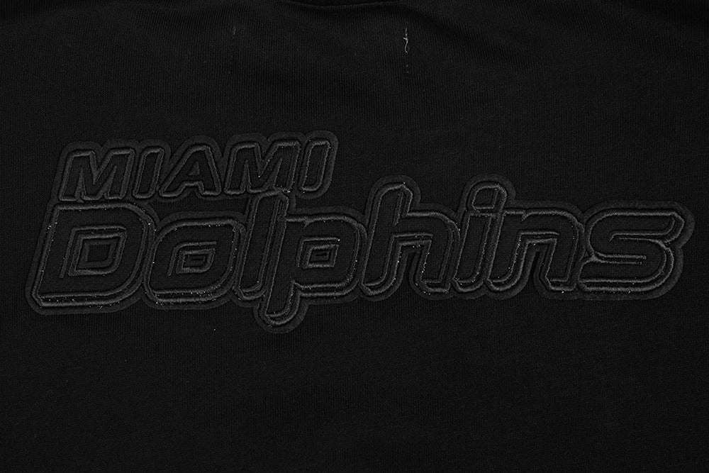 NFL MIAMI DOLPHINS NEUTRAL WOMEN'S CREWNECK (BLACK)