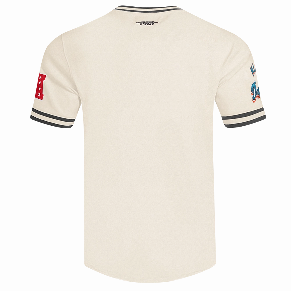 NFL MIAMI DOLPHINS RETRO CLASSIC MEN'S TEE (EGGSHELL/ BLACK)