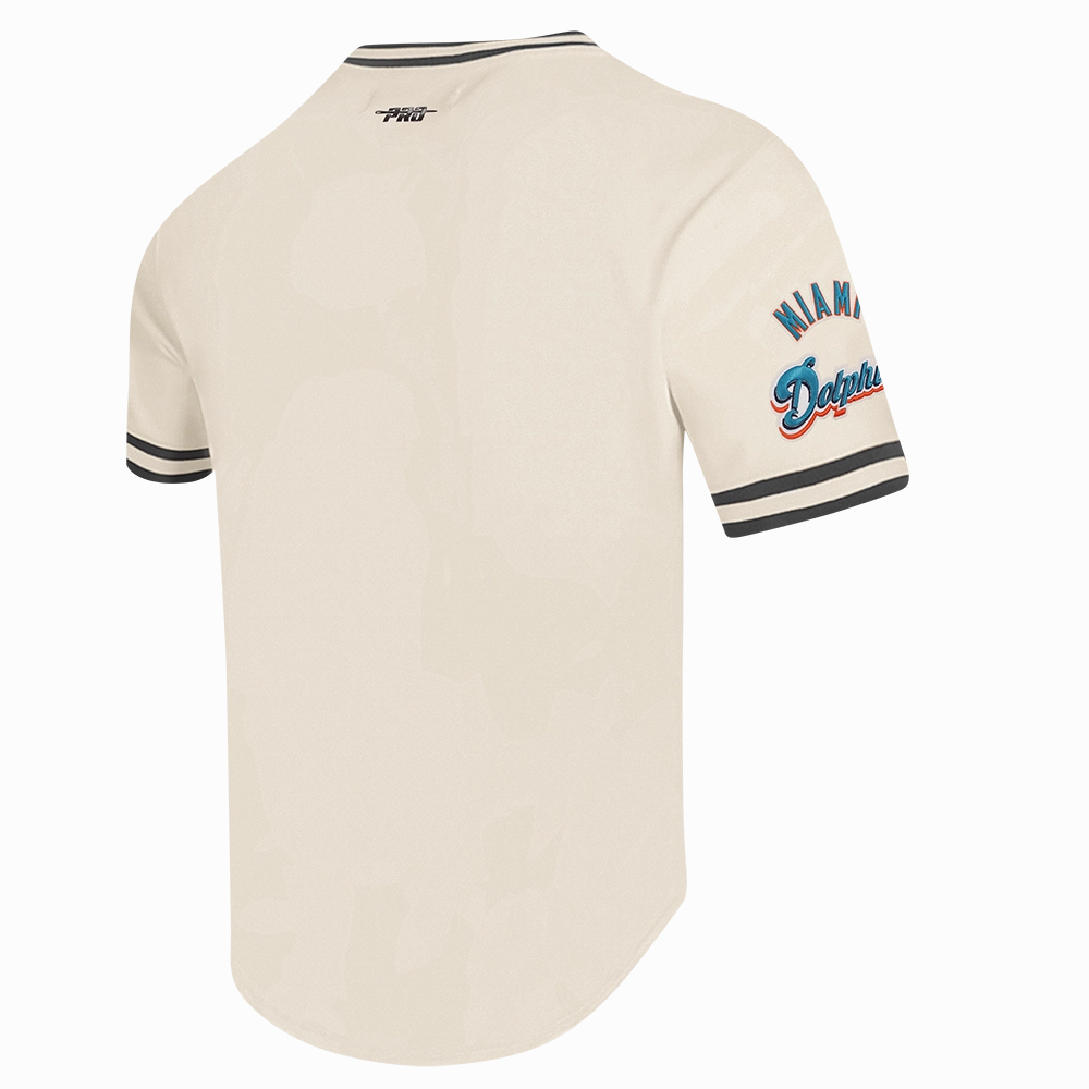 NFL MIAMI DOLPHINS RETRO CLASSIC MEN'S TEE (EGGSHELL/ BLACK)