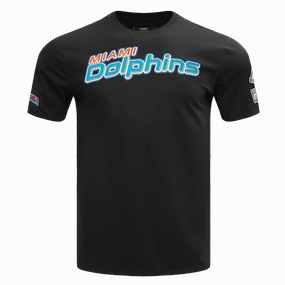 NFL MIAMI DOLPHINS TACKLE TWILL MEN'S TEE (EGGSHELL)