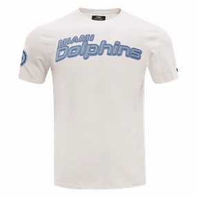 NFL MIAMI DOLPHINS VARSITY BLUES MEN'S TEE (LINEN)