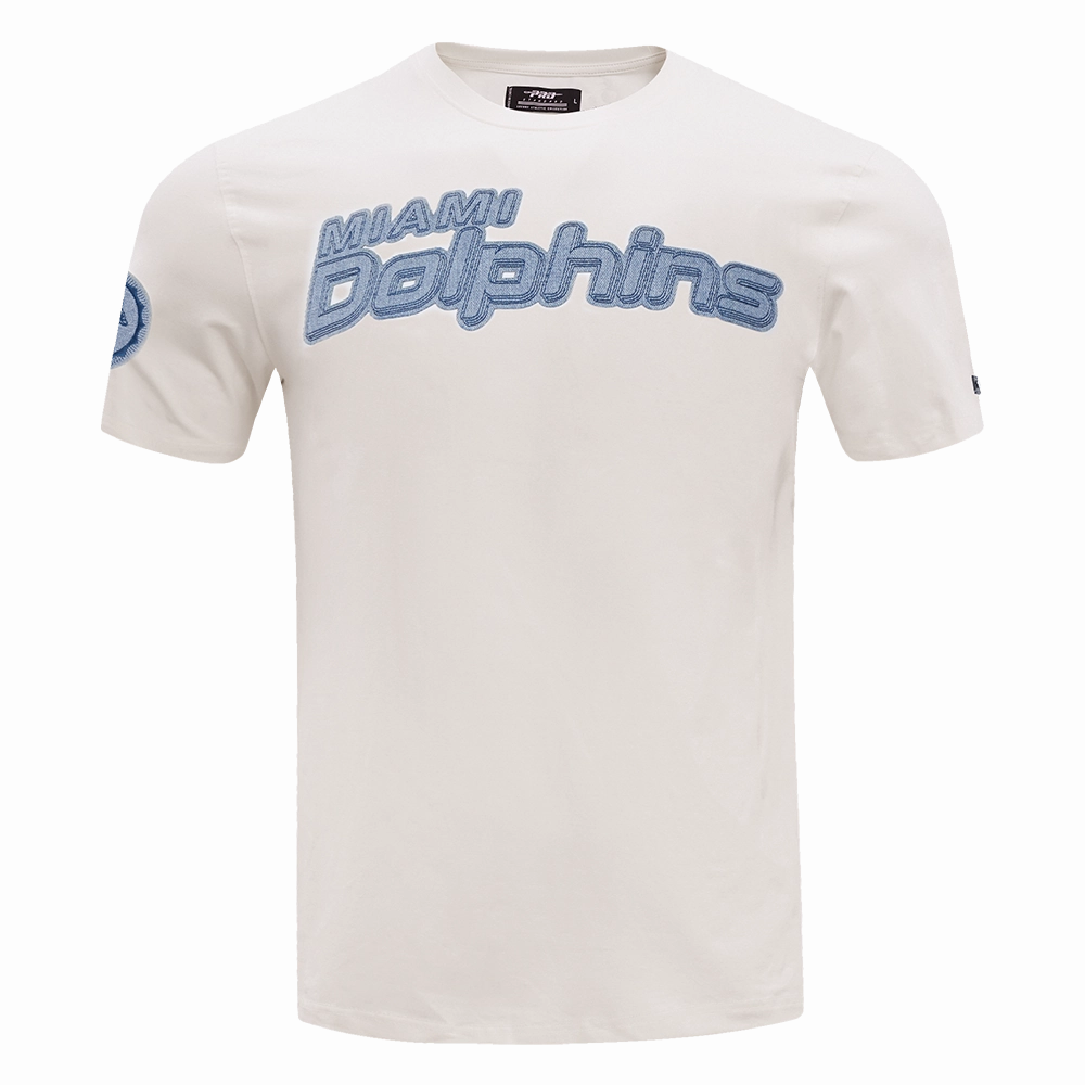 NFL MIAMI DOLPHINS VARSITY BLUES MEN'S TEE (LINEN)