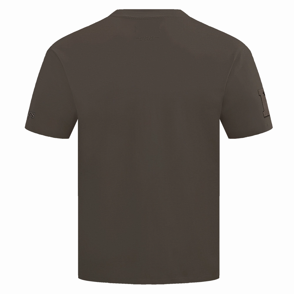 NFL MINNESOTA VIKINGS NEUTRAL MEN'S DROP SHOULDER TEE (DARK TAUPE)