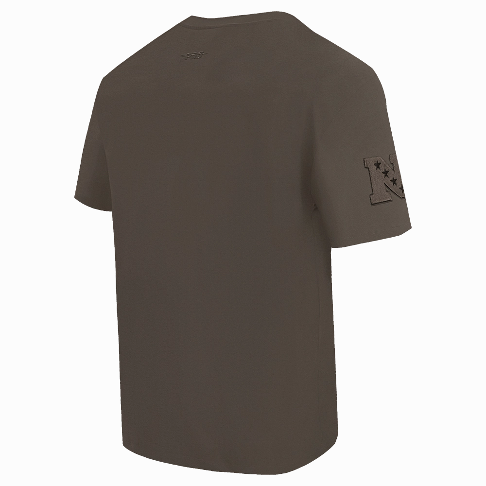 NFL MINNESOTA VIKINGS NEUTRAL MEN'S DROP SHOULDER TEE (DARK TAUPE)