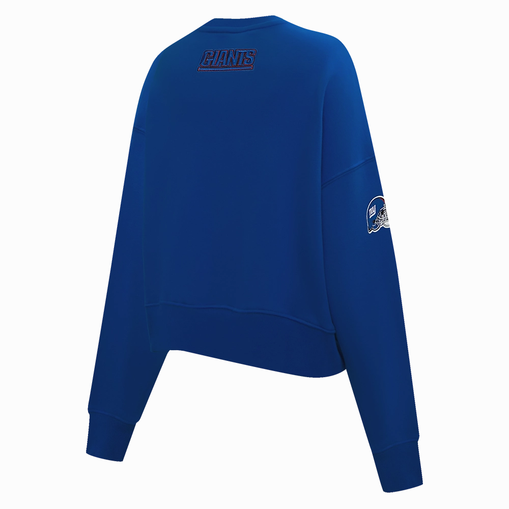 NFL NEW YORK GIANTS CLASSIC WOMEN'S CREWNECK (DODGER BLUE)