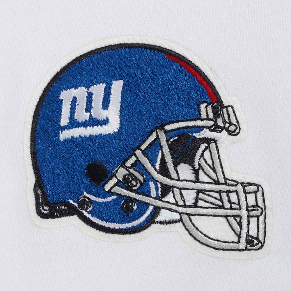 NFL NEW YORK GIANTS CLASSIC WOMEN'S CREWNECK (WHITE)