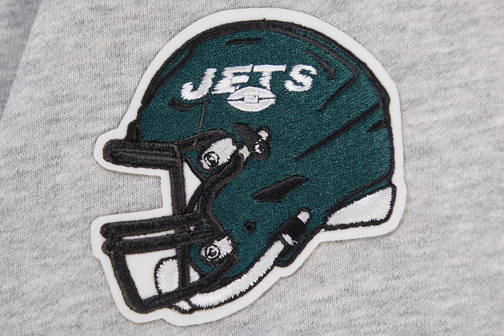 NFL NEW YORK JETS CLASSIC WOMEN'S CREWNECK (HEATHER GREY)