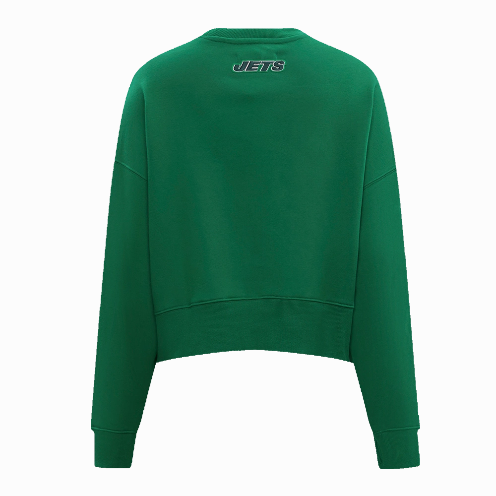NFL NEW YORK JETS CLASSIC WOMEN'S CREWNECK (KELLY GREEN)