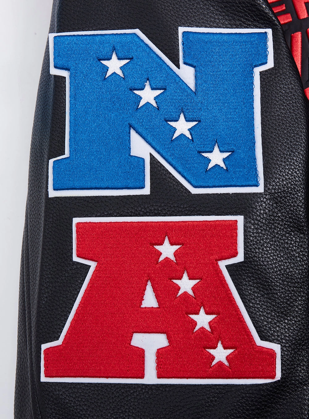 NFL NFL SUPERBOWL LVIII MEN'S WOOL VARSITY JACKET (JET BLACK)