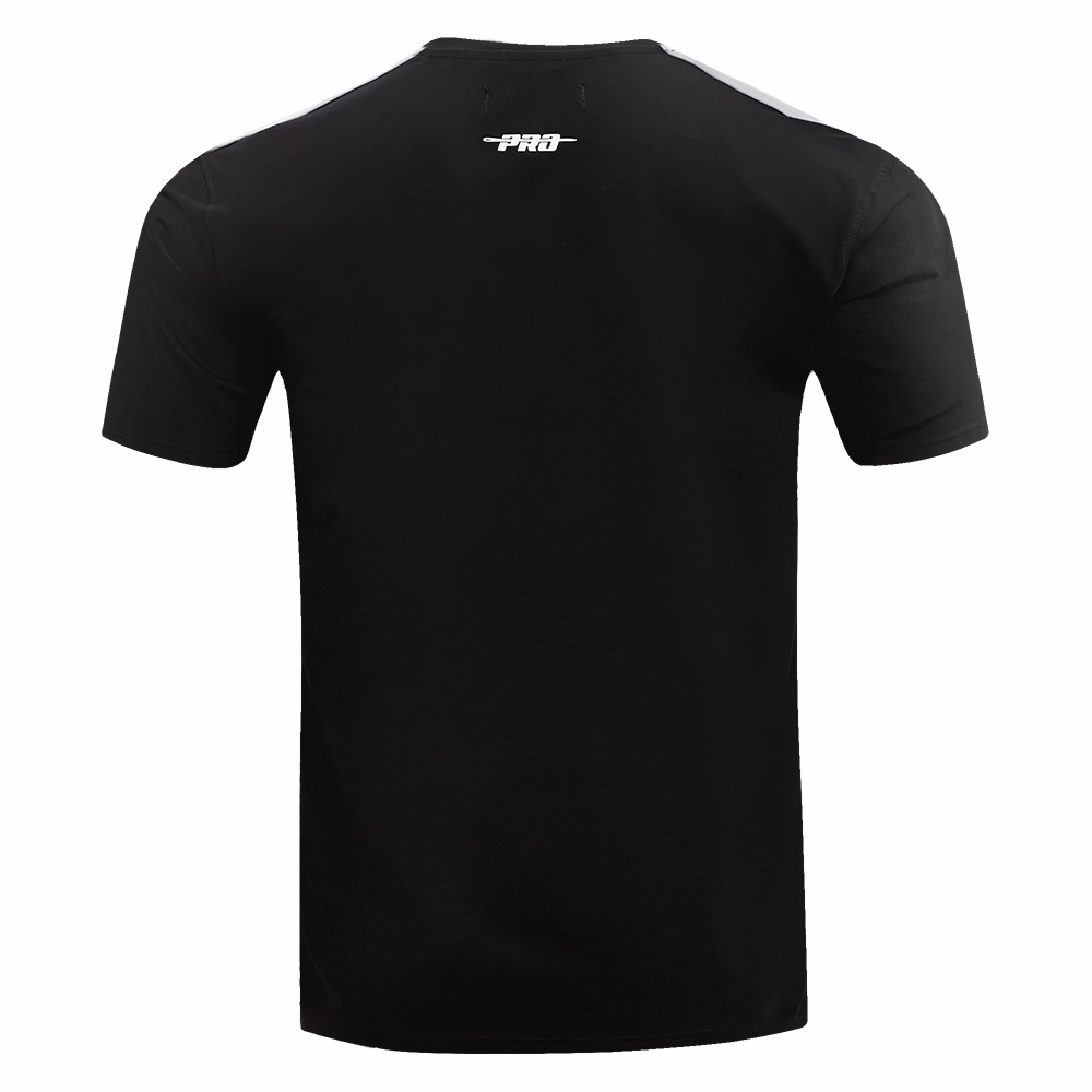 NFL OAKLAND RAIDERS RETRO CLASSIC MEN'S STRIPED TEE (BLACK/GREY)