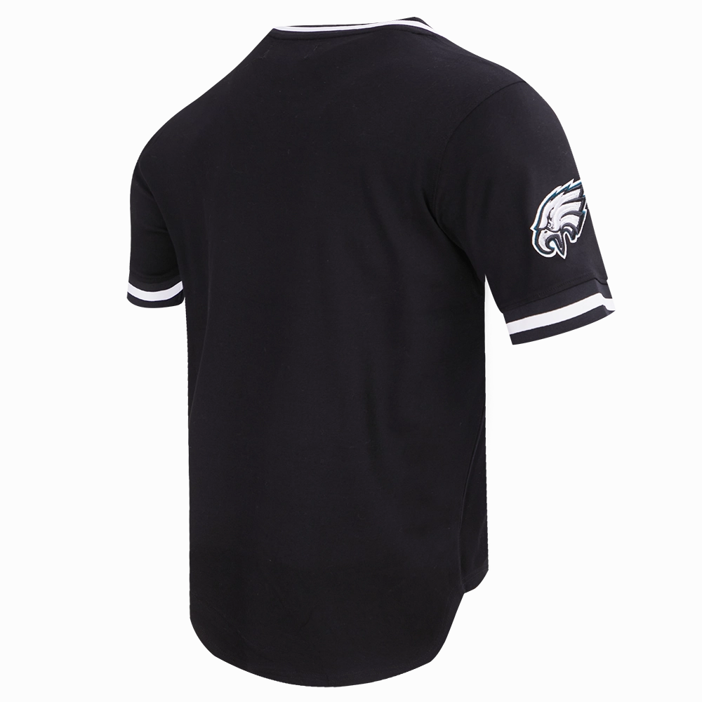 NFL PHILADELPHIA EAGLES CLASSIC CHENILLE MEN'S TEE (BLACK)