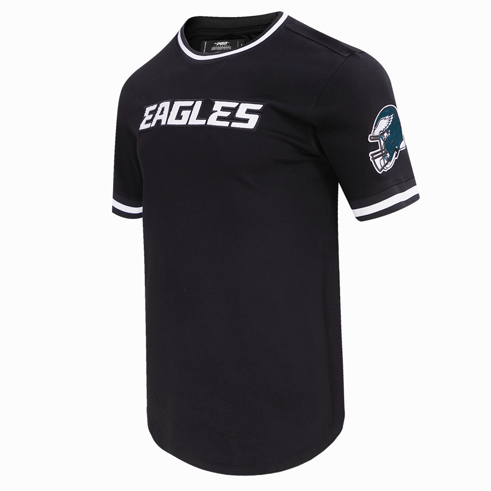 NFL PHILADELPHIA EAGLES CLASSIC CHENILLE MEN'S TEE (BLACK)
