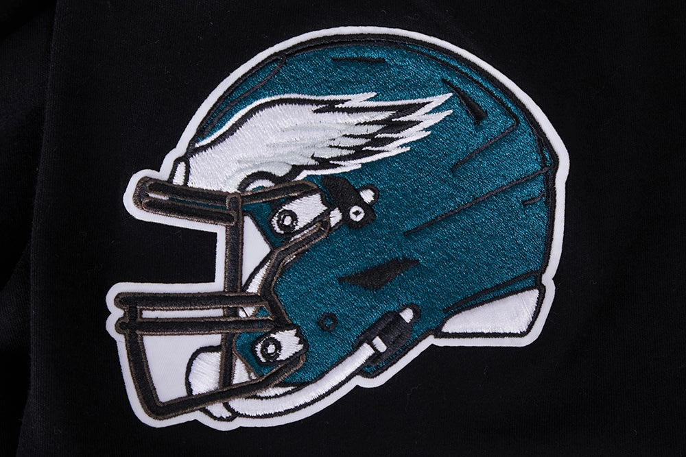 NFL PHILADELPHIA EAGLES CLASSIC CHENILLE MEN'S TEE (BLACK)