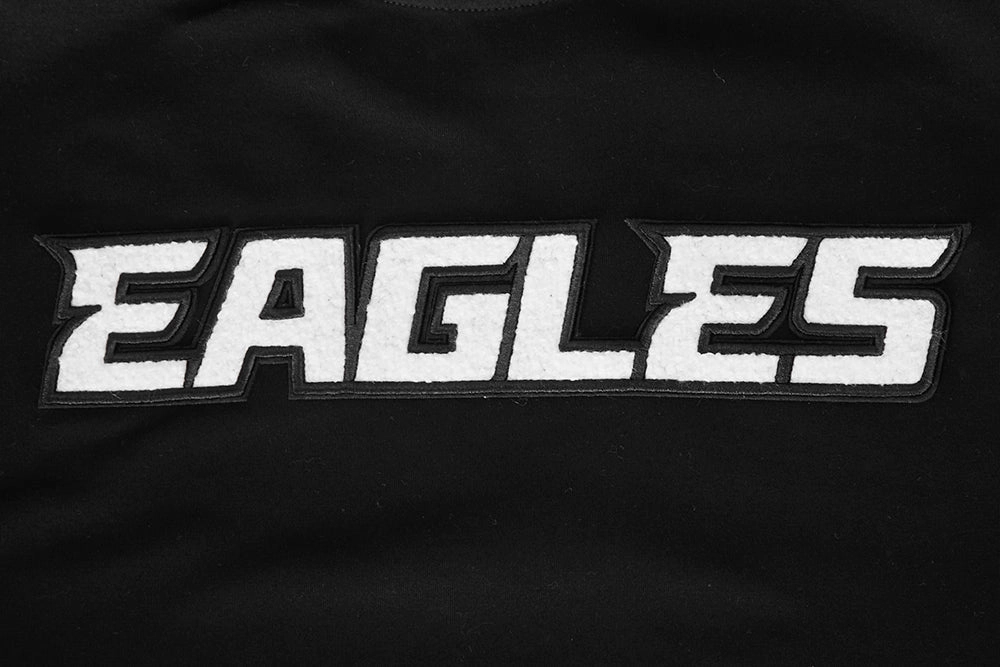 NFL PHILADELPHIA EAGLES CLASSIC CHENILLE MEN'S TEE (BLACK)