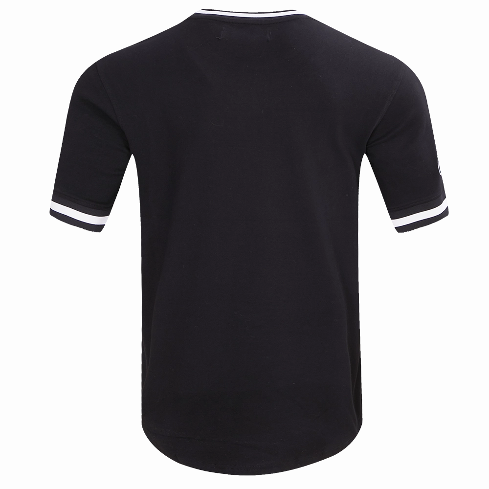NFL PHILADELPHIA EAGLES CLASSIC CHENILLE MEN'S TEE (BLACK)