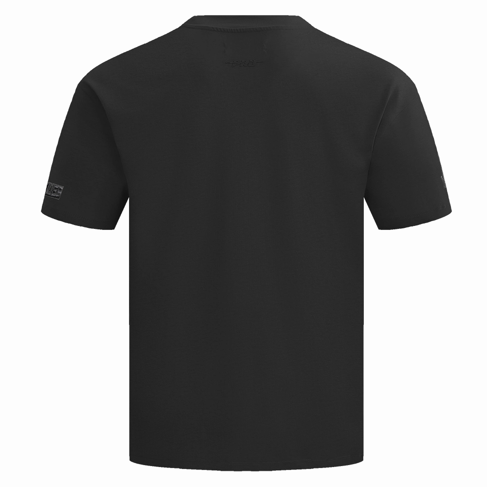 NFL PHILADELPHIA EAGLES NEUTRAL DROP SHOULDER MEN'S TEE (BLACK)