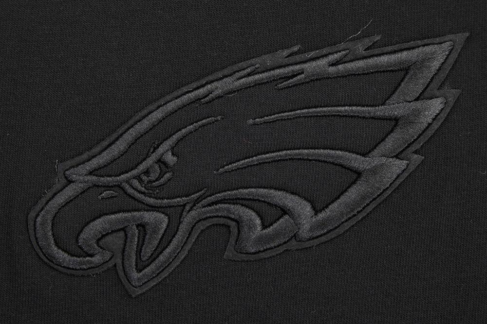 NFL PHILADELPHIA EAGLES NEUTRAL DROP SHOULDER MEN'S TEE (BLACK)