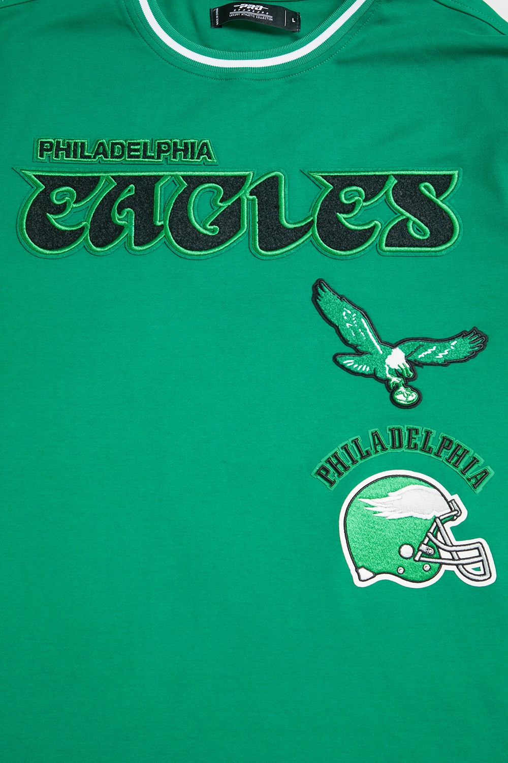 NFL PHILADELPHIA EAGLES RETRO CLASSIC MEN'S TEE (KELLY GREEN)
