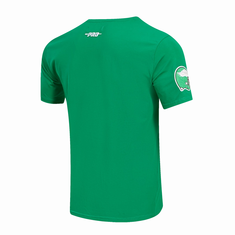 NFL PHILADELPHIA EAGLES RETRO OLD ENGLISH MEN'S TEE (KELLY GREEN)