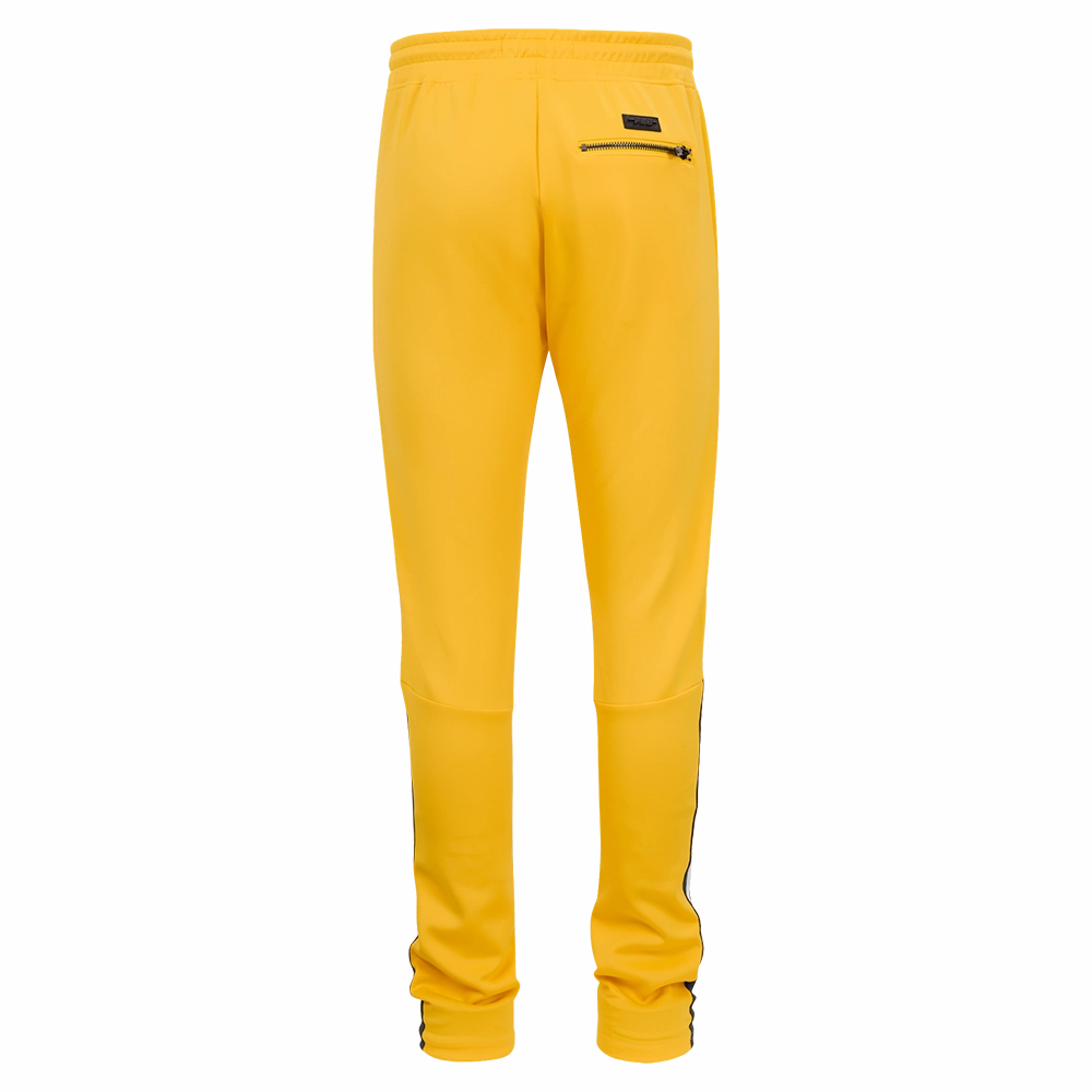 NFL PITTSBURGH STEELERS CLASSIC MEN'S DK TRACK PANT (YELLOW/BLACK)