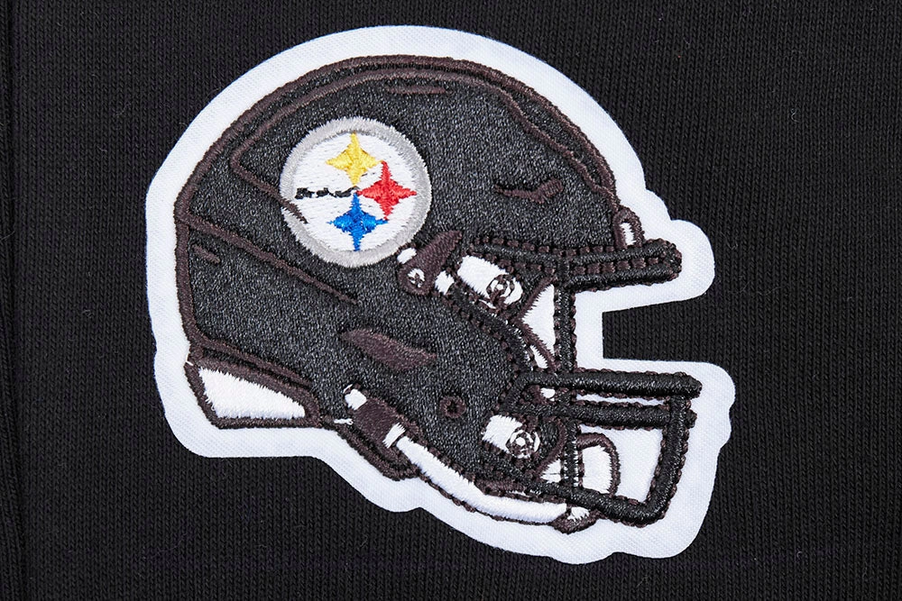 NFL PITTSBURGH STEELERS MASHUP MEN'S RIB SWEATPANT (BLACK/YELLOW)