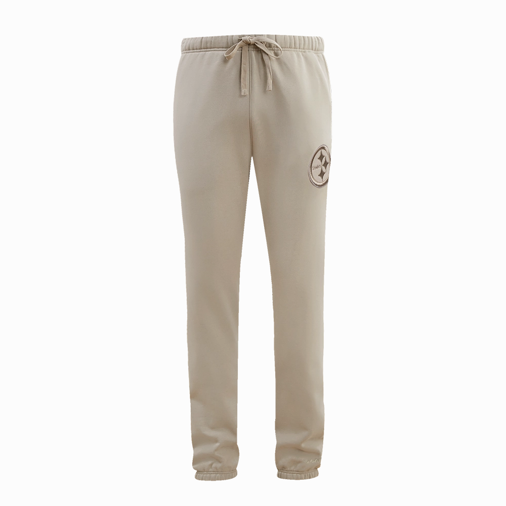 NFL PITTSBURGH STEELERS NEUTRAL FLEECE SWEATPANT (TAUPE)