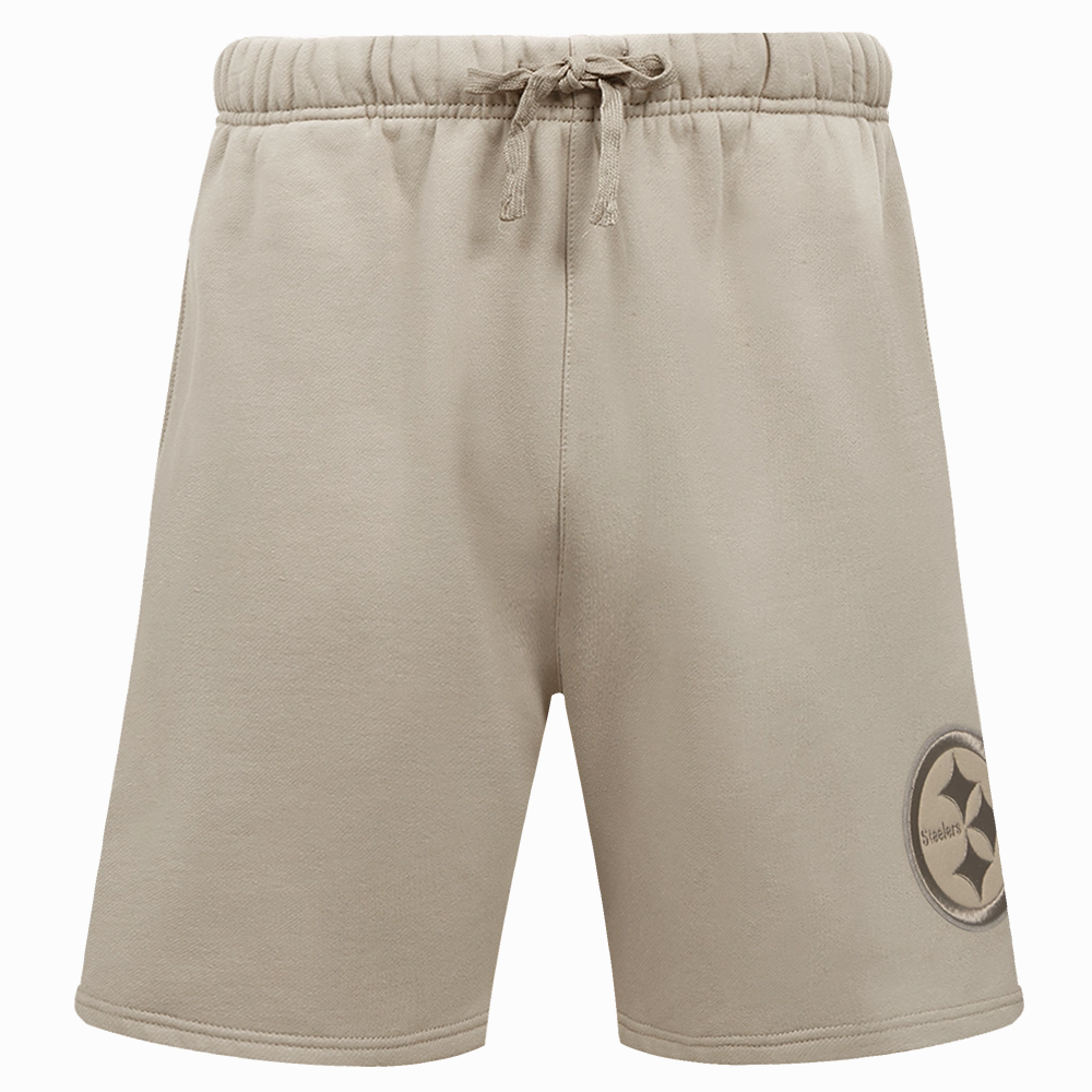 NFL PITTSBURGH STEELERS NEUTRAL MEN'S SHORT (TAUPE)
