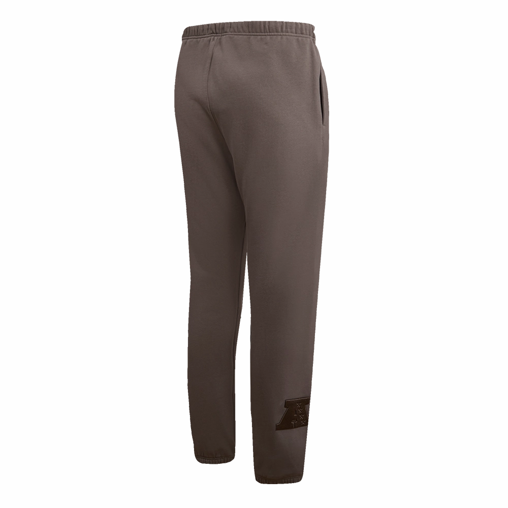 NFL PITTSBURGH STEELERS NEUTRAL MEN'S SWEATPANT (DARK TAUPE)