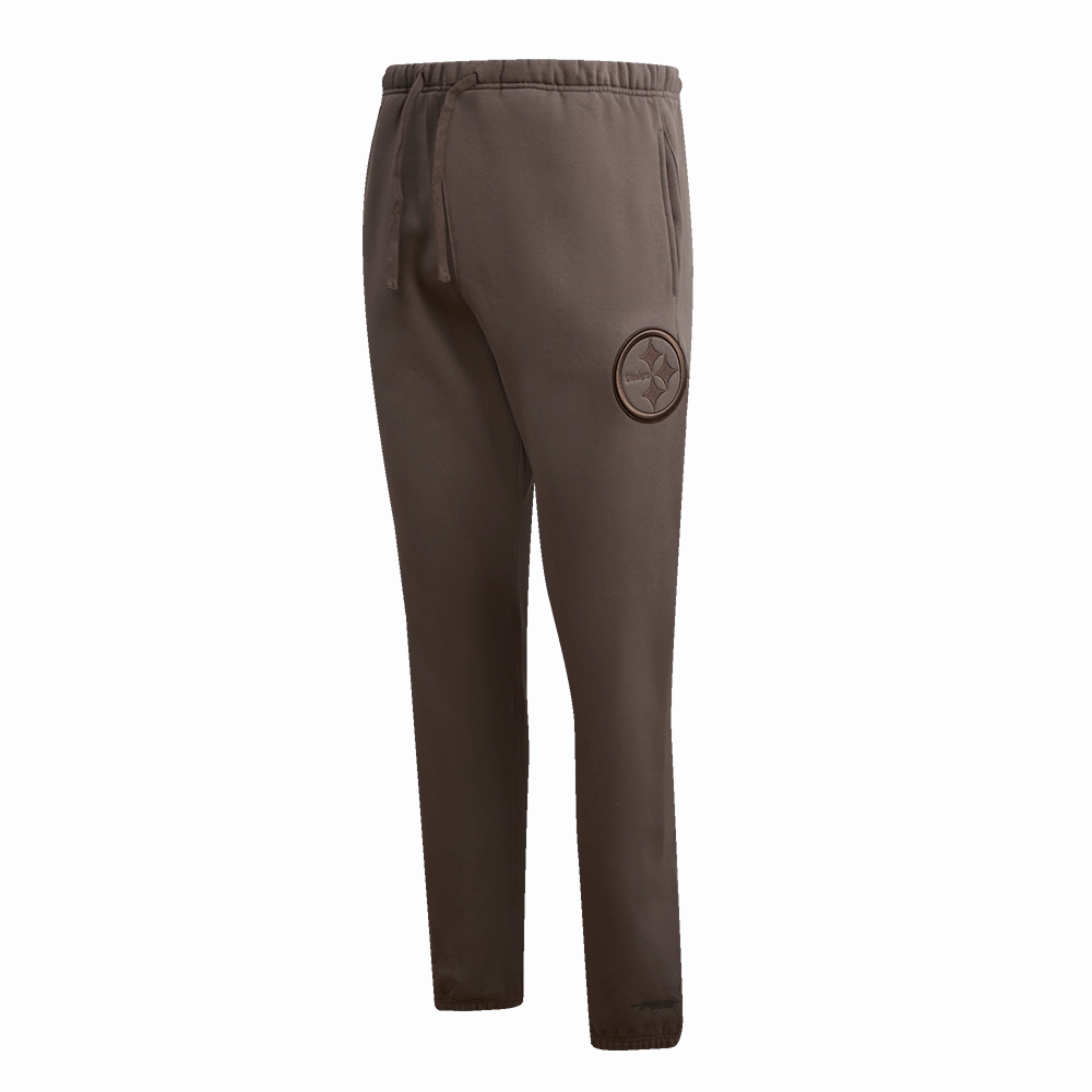 NFL PITTSBURGH STEELERS NEUTRAL MEN'S SWEATPANT (DARK TAUPE)