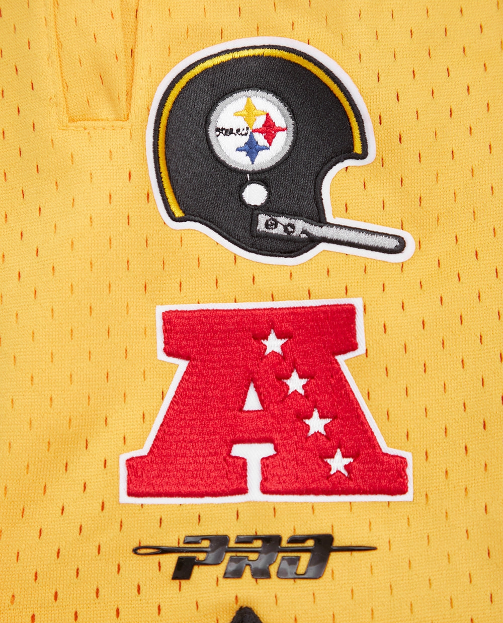 NFL PITTSBURGH STEELERS RETRO CLASSIC MEN'S 2.0 SHORT (BLACK/YELLOW)