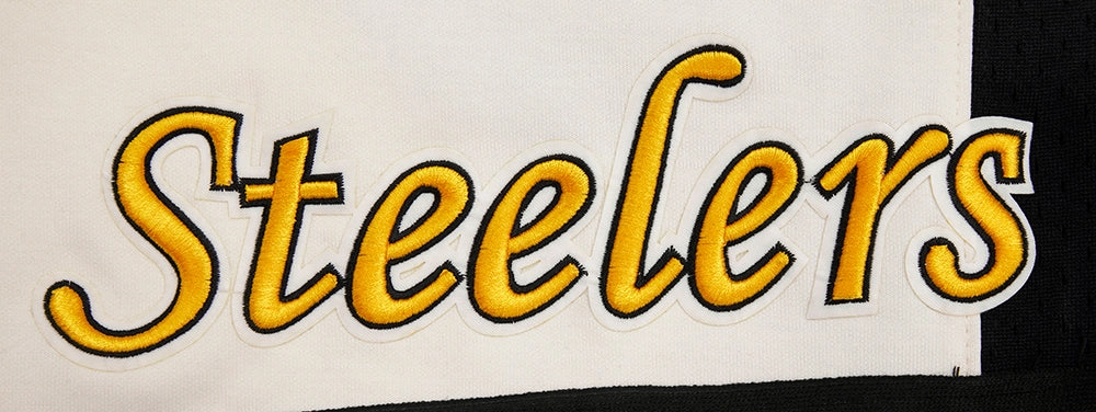 NFL PITTSBURGH STEELERS RETRO CLASSIC MEN'S 2.0 SHORT (EGGSHELL/ BLACK)
