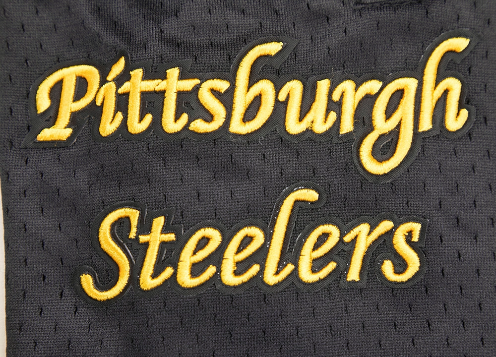 NFL PITTSBURGH STEELERS RETRO CLASSIC MEN'S 2.0 SHORT (EGGSHELL/ BLACK)