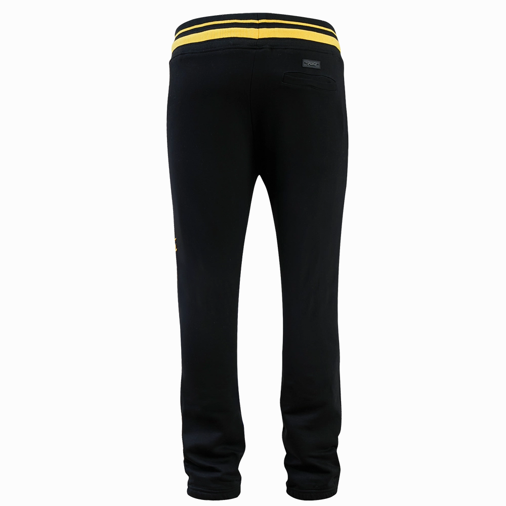 NFL PITTSBURGH STEELERS RETRO CLASSIC MEN'S SWEATPANT (BLACK/YELLOW)
