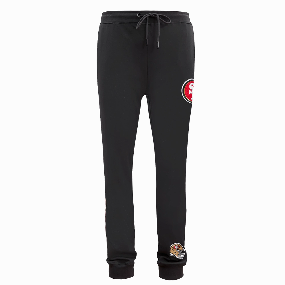 NFL SAN FRANCISCO 49ERS CLASSIC CHENILLE DK JOGGER (BLACK)
