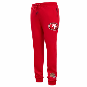NFL SAN FRANCISCO 49ERS CLASSIC CHENILLE DK JOGGER (RED)