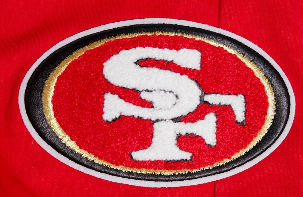 NFL SAN FRANCISCO 49ERS CLASSIC CHENILLE DK JOGGER (RED)