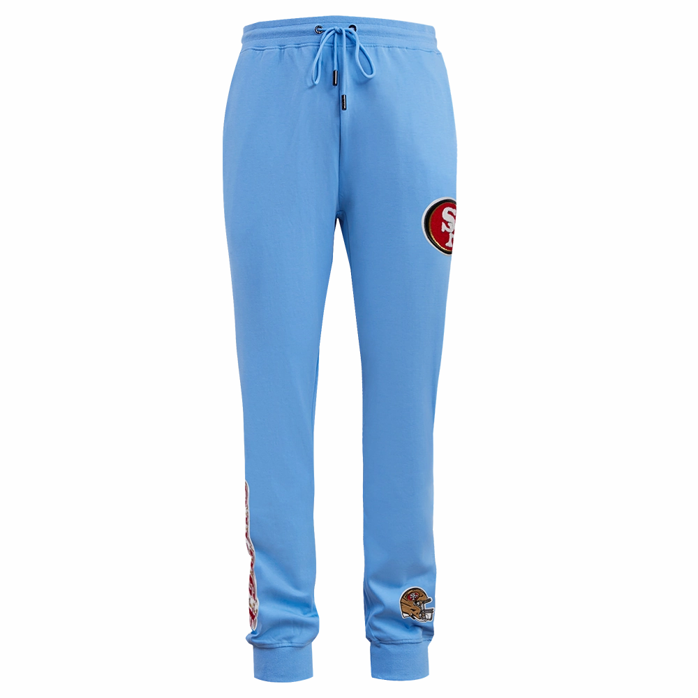 NFL SAN FRANCISCO 49ERS CLASSIC CHENILLE DK JOGGER (UNIVERSITY BLUE)