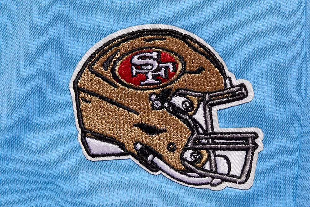 NFL SAN FRANCISCO 49ERS CLASSIC CHENILLE DK JOGGER (UNIVERSITY BLUE)